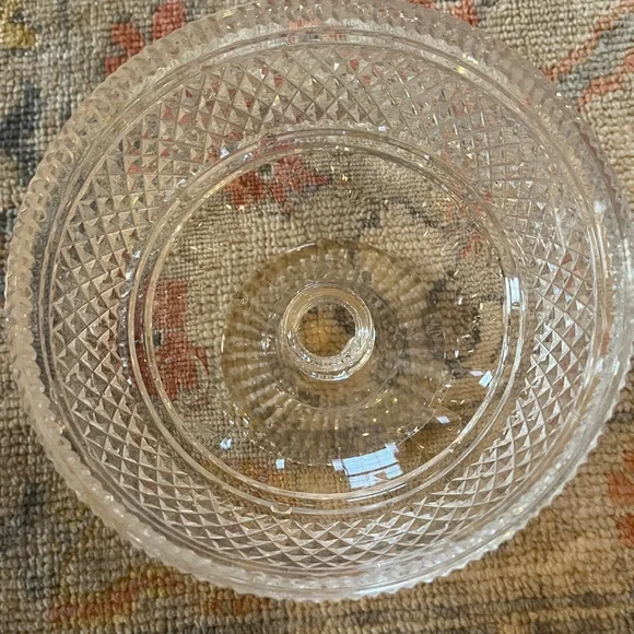 Waterford Ireland Colleen Crystal Footed Centerpiece Pedestal Bowl 7.25" - Picture 4 of 5
